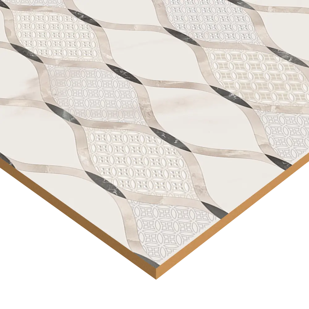 Плитка настенная Azori Astra Arabesco 31.5x63 см 1.79 м² матовая цвет бежевый STLM-2196984 - Вид №3