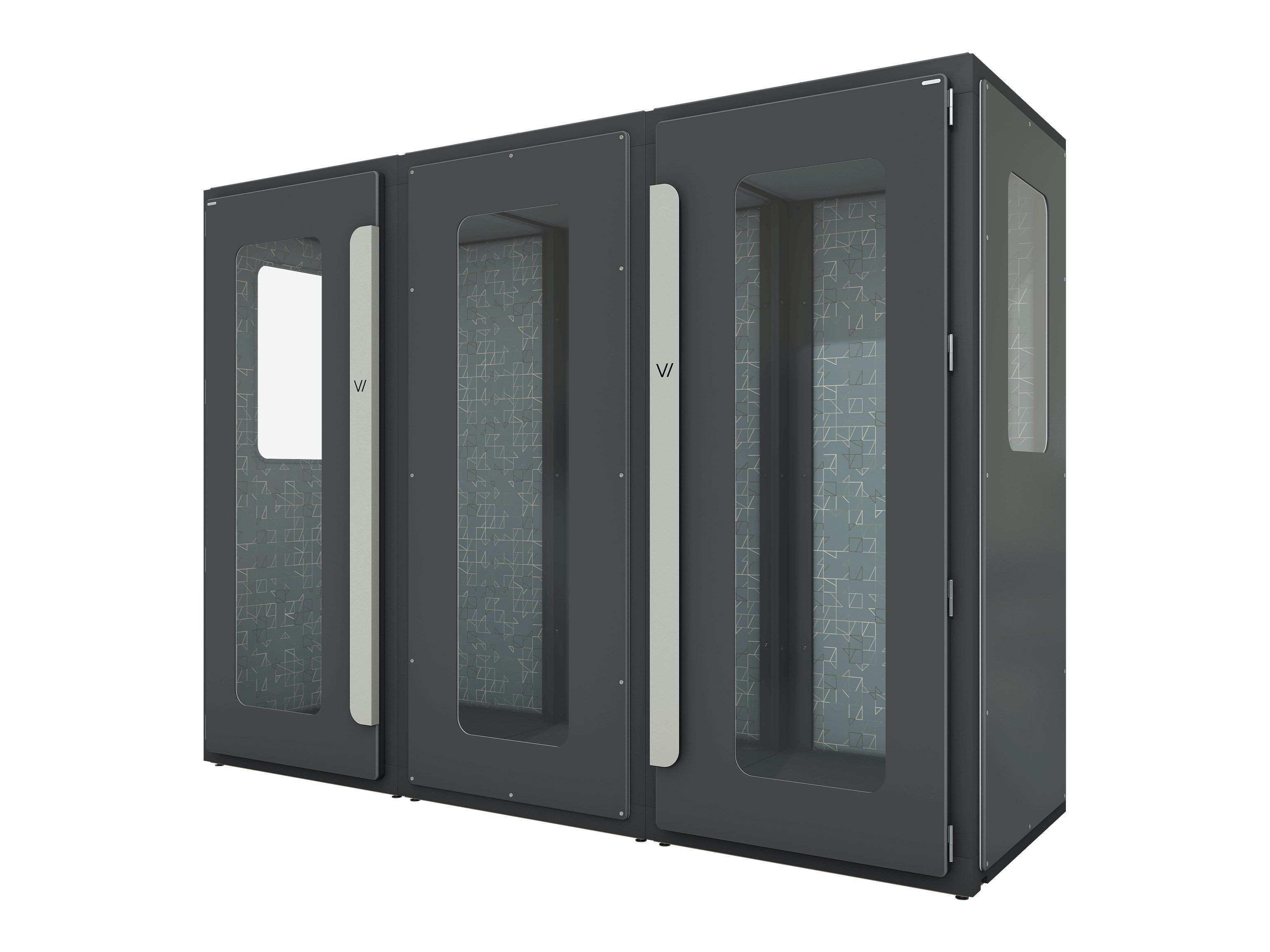 Многосторонняя акустическая офисная кабина Vicoustic VICBOOTH OFFICE CHAT BOOTH - 1x3 ARCH-00042881 - Вид №6