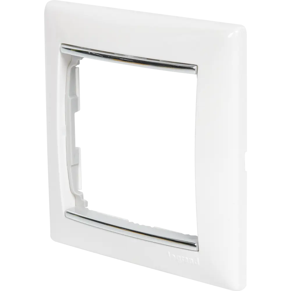 Рамка Legrand Valena Classic: белый глянец с серебристым штрихом 82365937 STLM-0025547 - Вид №2