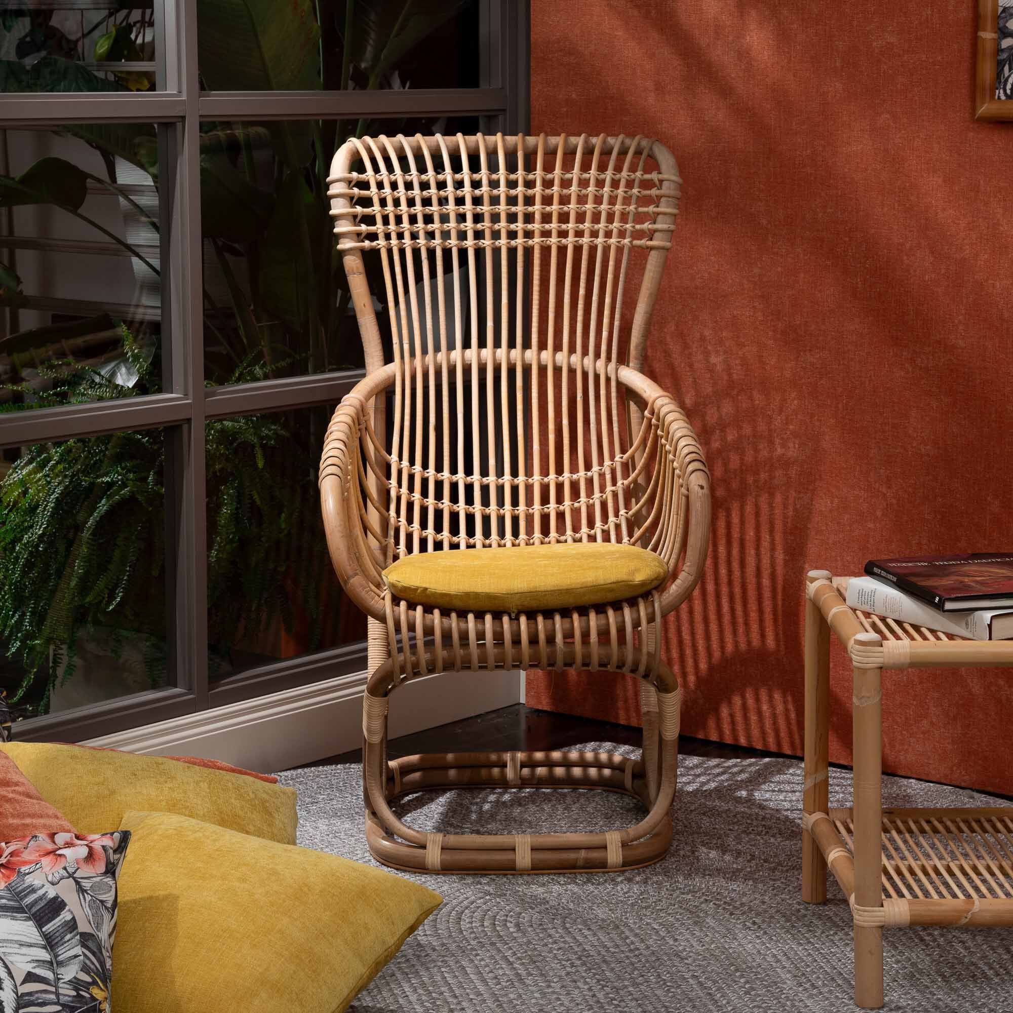 Кресло из натурального тростника Mila Maurizi Jungle Revival ARCH-00025676 - Вид №6