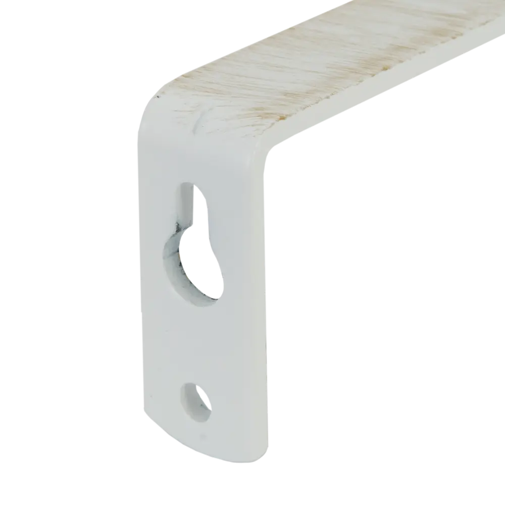 Держатель однорядный простой Orbis, металл, цвет античный белый, 2 см STLM-2208605 - Вид №1