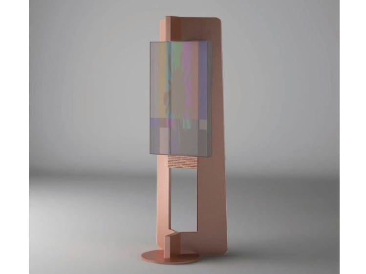 Односторонний цифровой Тотем из оцинкованного листа Viscio Urban Design Aero ARCH-00138244