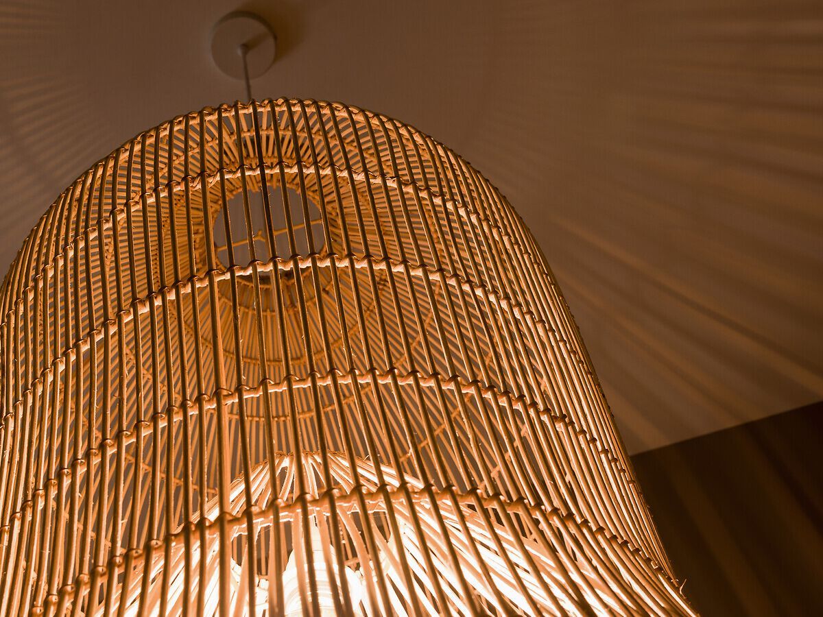 Плетеный подвесной светильник AMPM PENGADI ARCH-00101377 - Вид №1