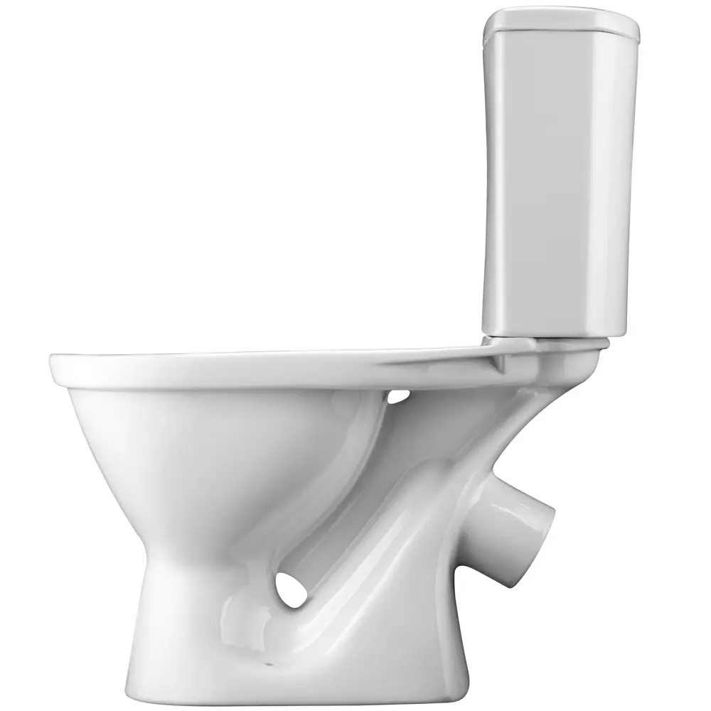 Унитаз-компакт Santek Алькор косой выпуск двойной слив STLM-2011395 - Вид №3