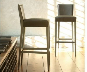 COLLI CASA Высокий табурет со спинкой Siena