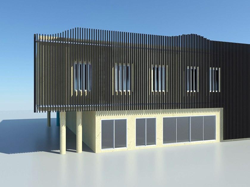 PACUR Эстетичные фасады, экранирующие солнцезащитные козырьки sun-id-1414398 - Вид №3