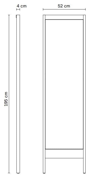 Напольное зеркало из дуба с рамкой Form & Refine a line ARCH-00146140 - Вид №1