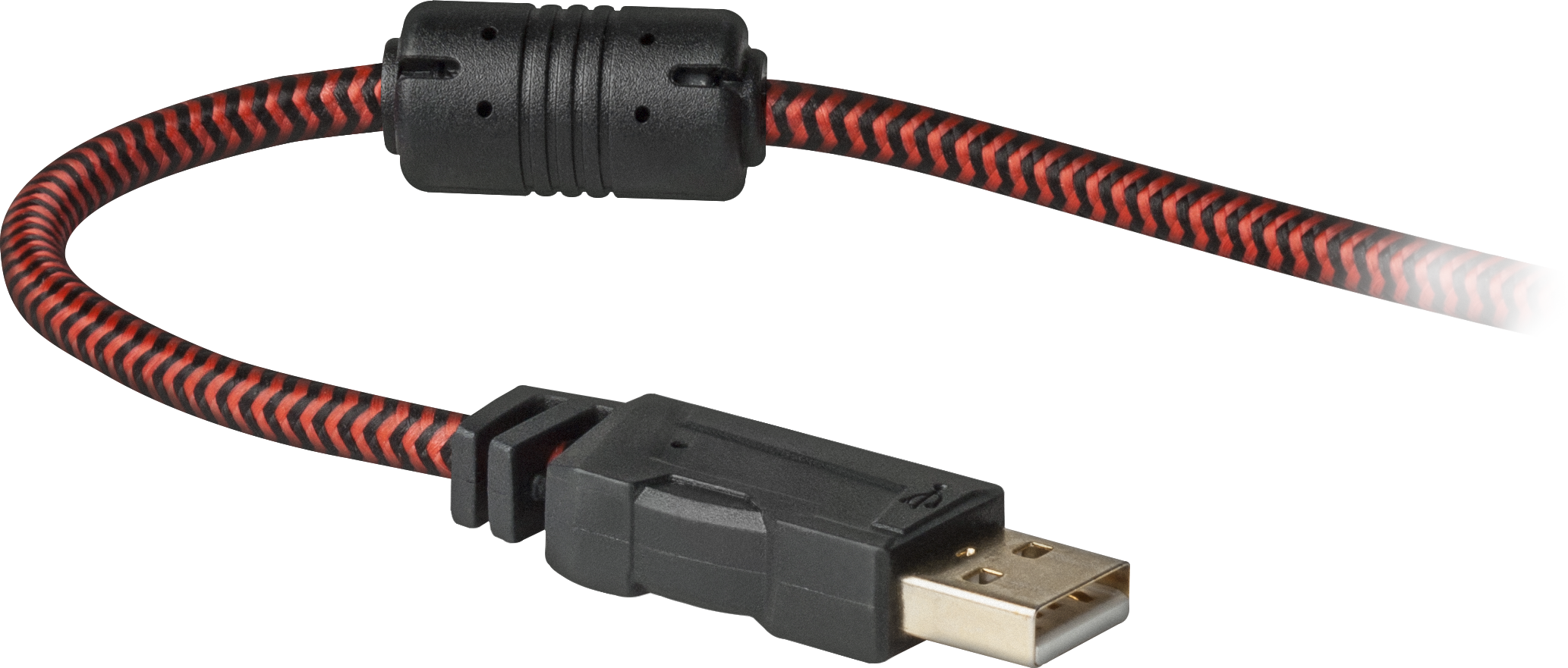 64217 игровая гарнитура inferno pro объемный звук 7.1, провод 2 м Redragon Santreyd  - Вид №3