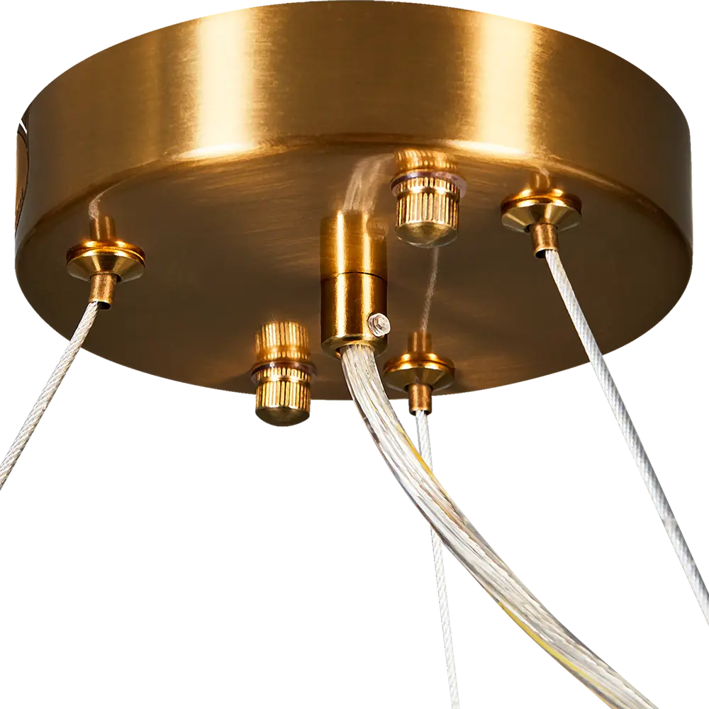 Люстра De City Арман - регулируемая потолочная с золотистым декором 89379437 STLM-1490083 - Вид №4