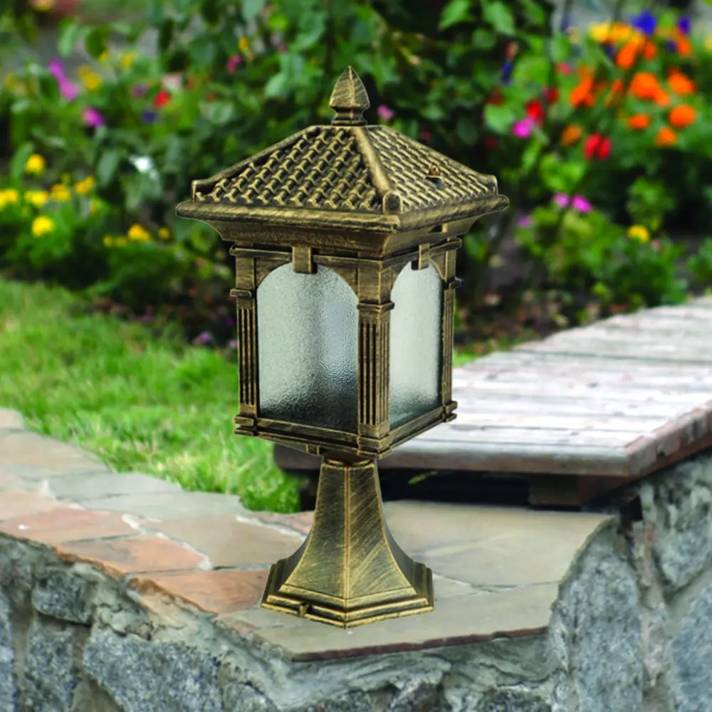 Столб уличный TDM Самурай 1xE27x60 Вт, цвет бронза, IP54 TDM ELECTRIC STLM-2182907 - Вид №1