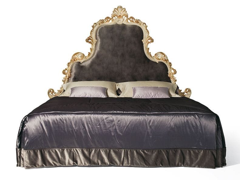 Высокое изголовье из ткани для двуспальной кровати OAK Галерея ARCH-00099885 - Вид №1