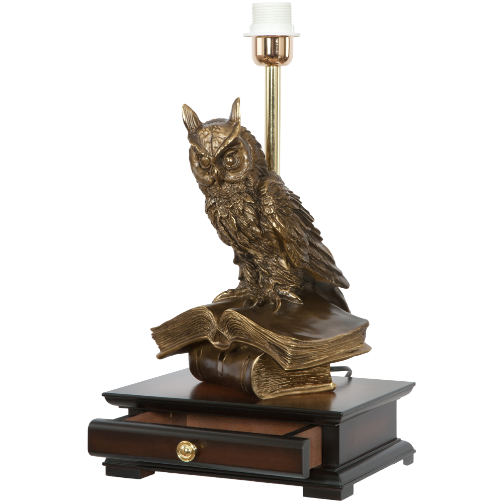 33006/1,34057 Настольная лампа с бюро Ученый Филин Тюссо Игуана Беж BOGACHO 4627138211540, 4627138151099 - Вид №6