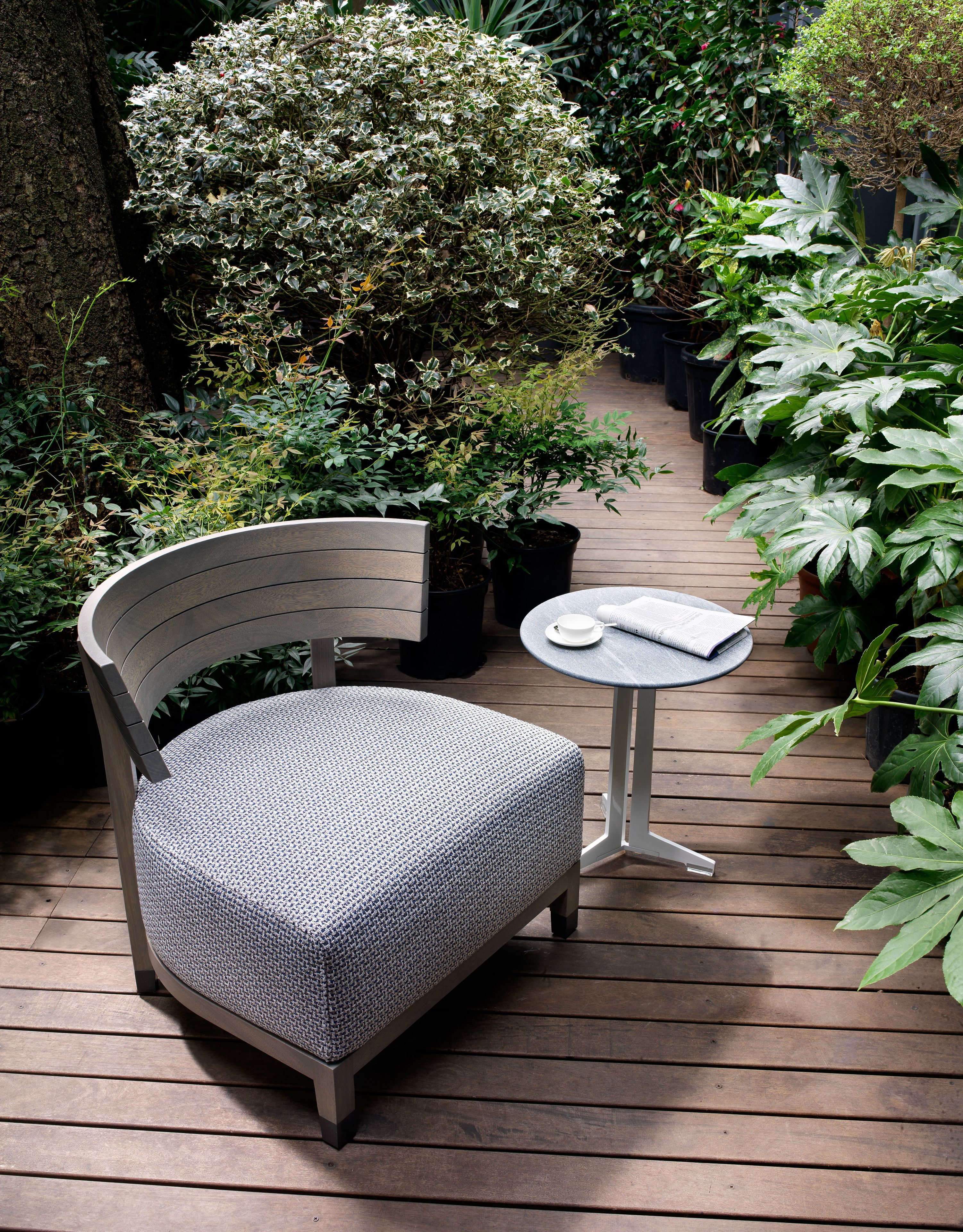 Кресло из дерева и ткани Flexform ARCH-00045765 - Вид №1