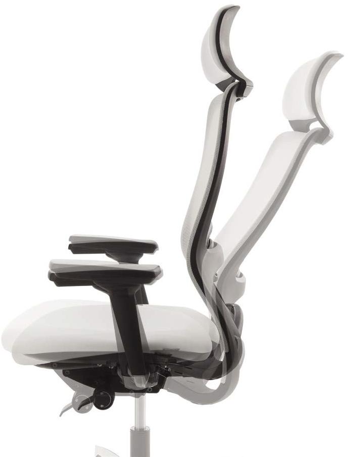 Luxy Кресло руководителя с поворотной сеткой и подголовником Pop Pp1 - Вид №9