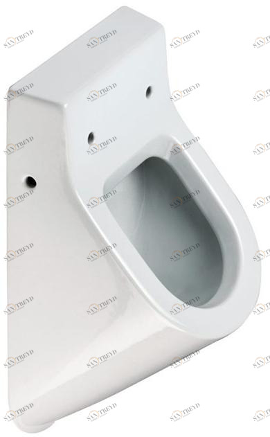 B41cqs05 Настенный писсуар, уринал с мушкой Ponte Giulio 
