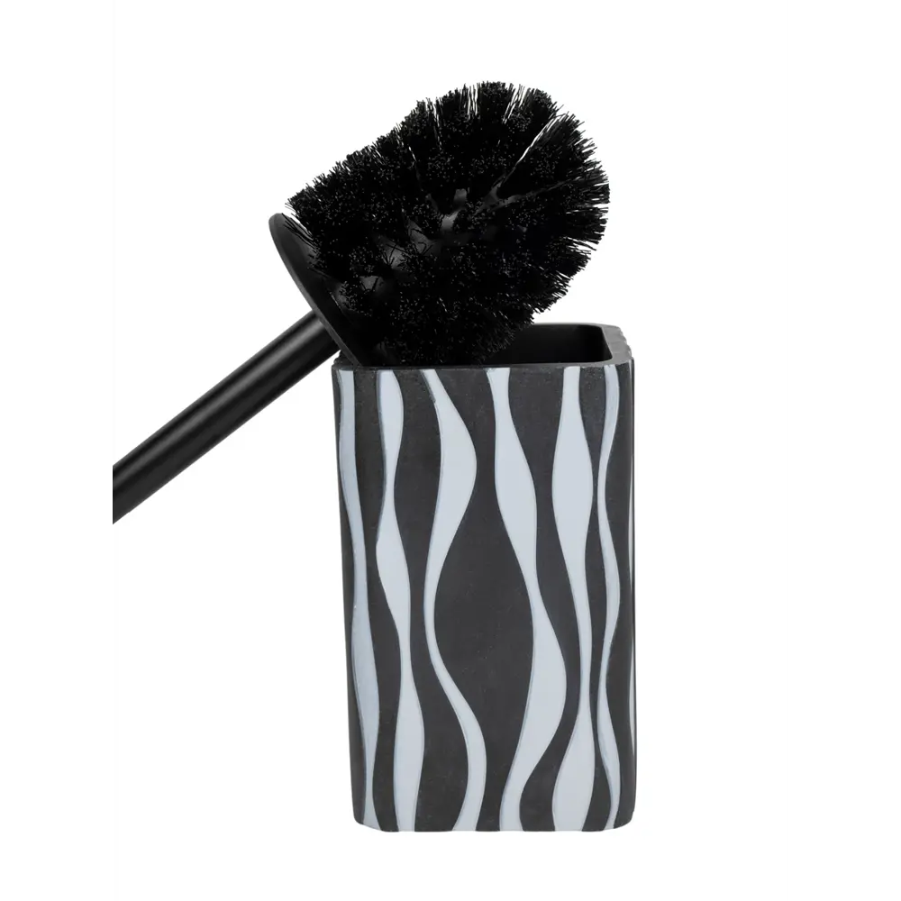 Ерш для унитаза акцент полирезина черный Santreyd STLM-2034544 - Вид №1