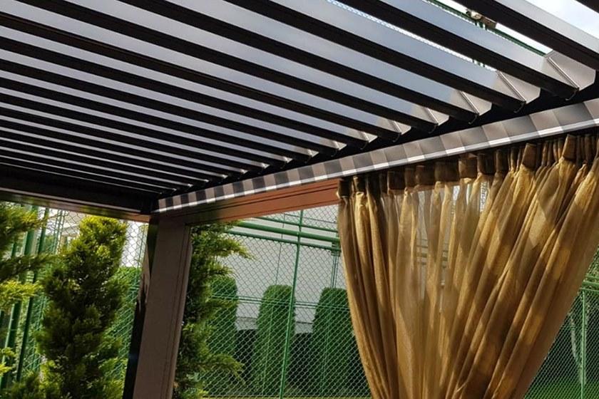 La Casa dei Limoni Биоклиматическая пергола из алюминия с регулируемыми жалюзи sun-id-1505511 - Вид №5
