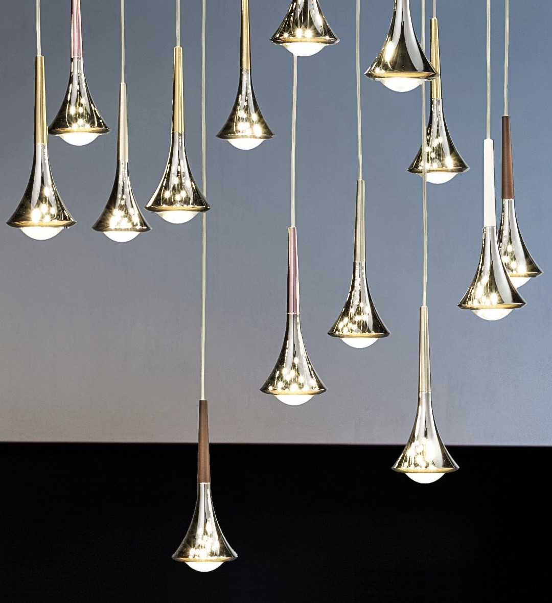 Studio Italia Design RAIN SO 156005 rose подвесной светильник 109819 - Вид №2