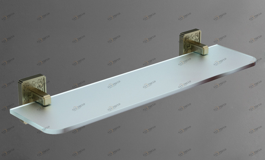 Стеклянная полка ART&MAX GOTICO AM-E-4882AQ 