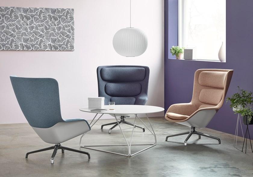 Herman Miller Круглый журнальный столик из металла Polygon wire sun-id-1384174 - Вид №5
