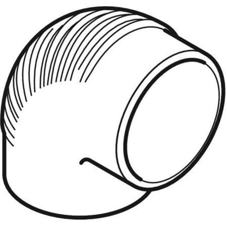 GEBERIT 312.880.14.1 Отвод Geberit Silent-db20 88,5°  - Вид №1