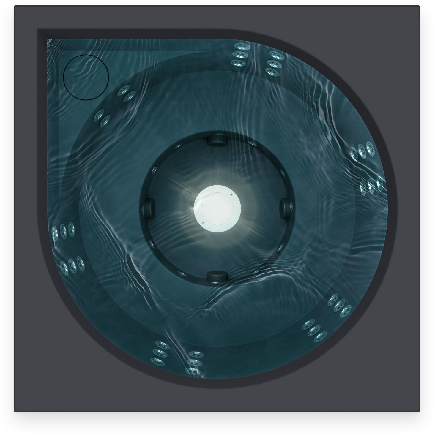 Открытый джакузи акриловые мини-бассейн Drop DROP X ARCH-00057505 - Вид №7