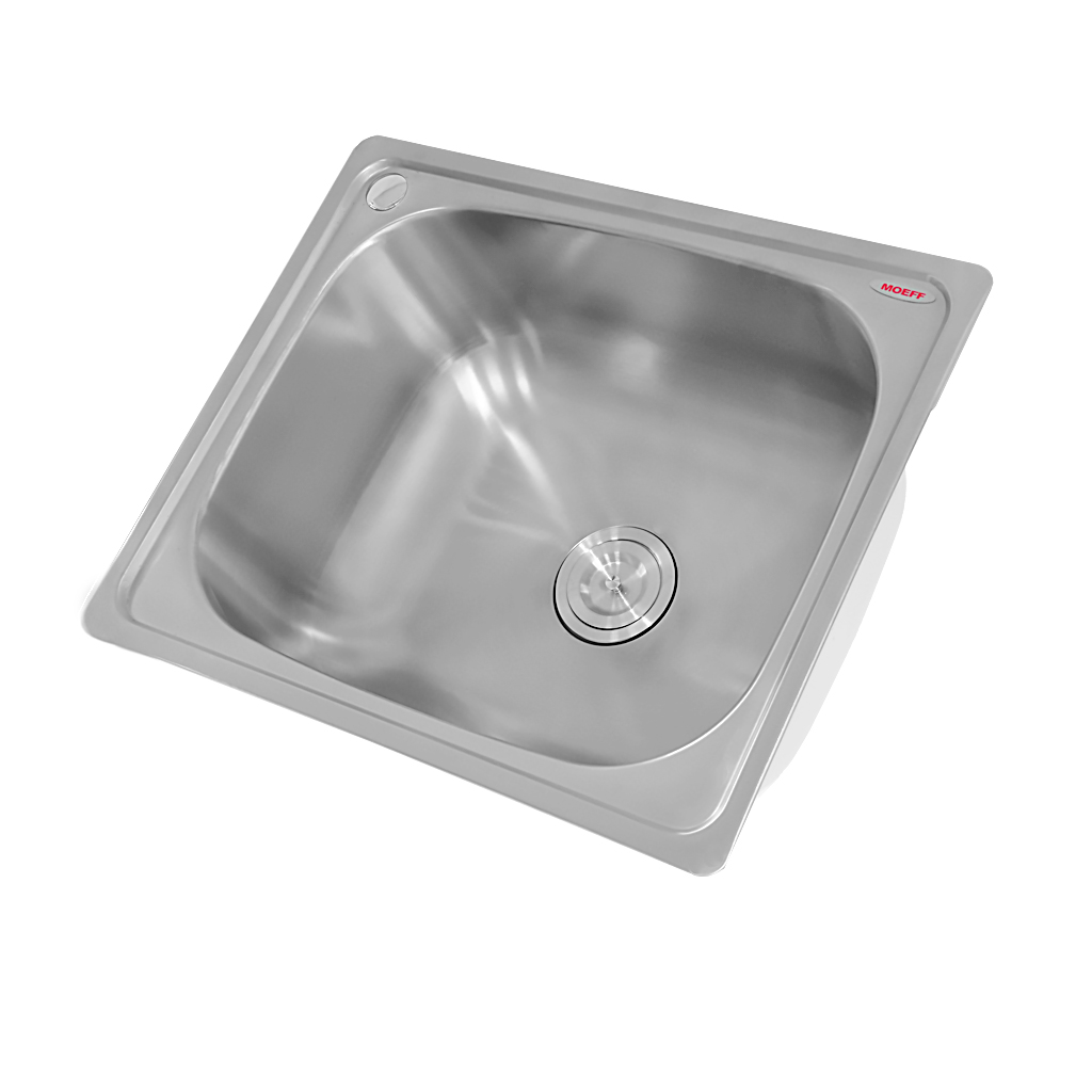 MF-123 Раковина-мойка встраиваемая Public Steel  - Вид №1