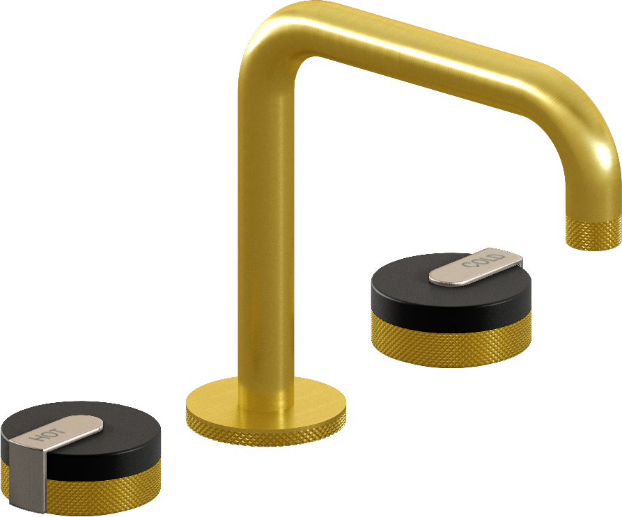 E-11511-R1MBK-L1BNi-BB Смеситель для умывальника на 3 отвертия GRAFF MOD+