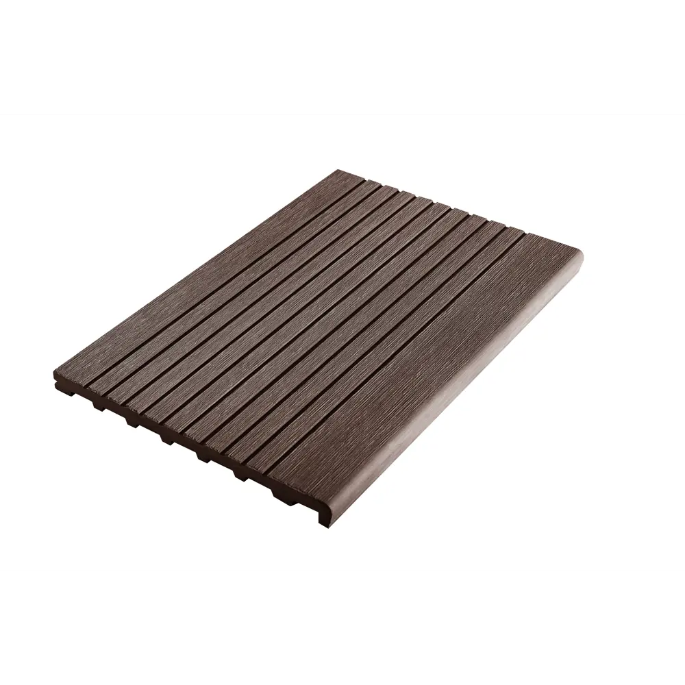 Ступень забежная 23x342x200 мм цвет темный орех UNODECK STLM-2122350