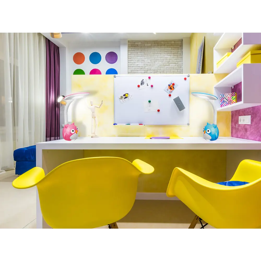 Рабочая лампа настольная светодиодная «Сова» KD-855, цвет синий CAMELION STLM-2192461 - Вид №7