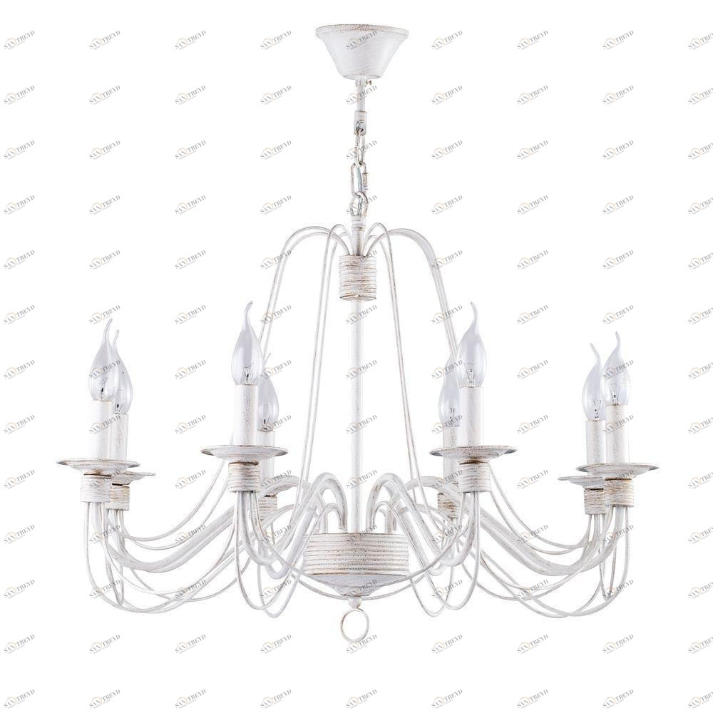 Подвесная люстра Freya Velia FR2046-PL-08-WG FREYA VELIA WHITE 186144 Белый 