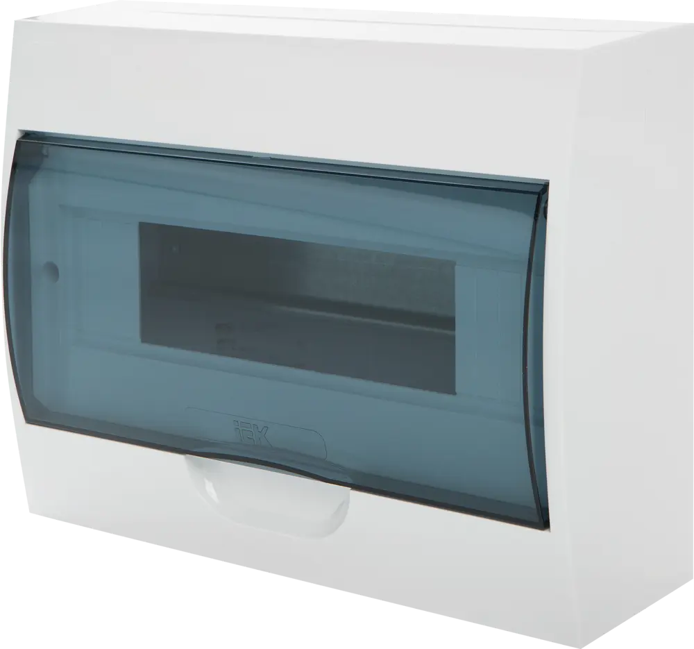 Навесной электрощит IEK Home на 12 модулей с прозрачной дверцей 12459919