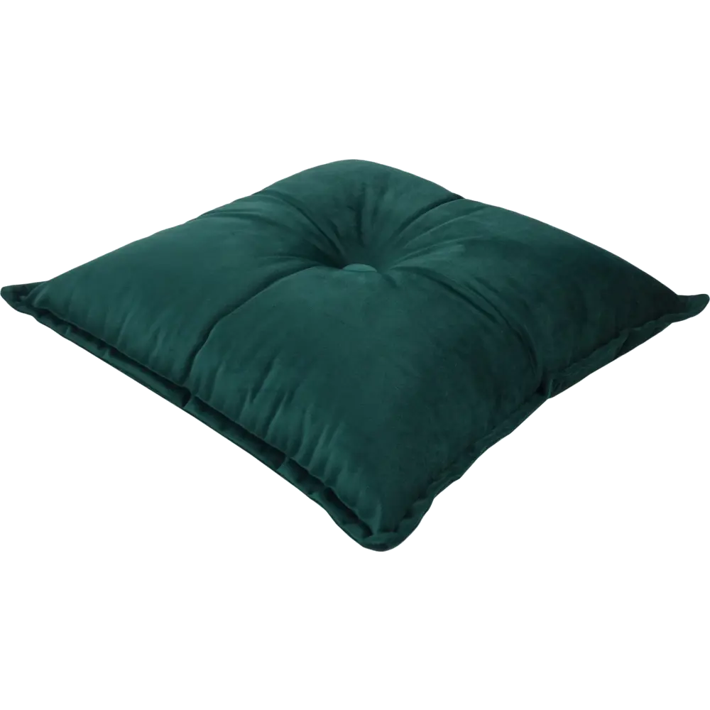 Подушка "Melissa" 40x40 см цвет изумруд 85372760 STLM-2159968 LINEN WAY  - Вид №1
