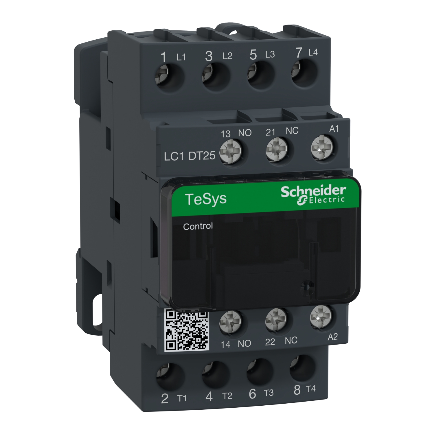 LC1DT25F7 Контактор LC1D 4P 25А 440/110В AC 11кВт Schneider Electric TeSys 