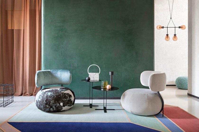 Saba Italia Кресло из ткани Geo sun-id-1418782 - Вид №6