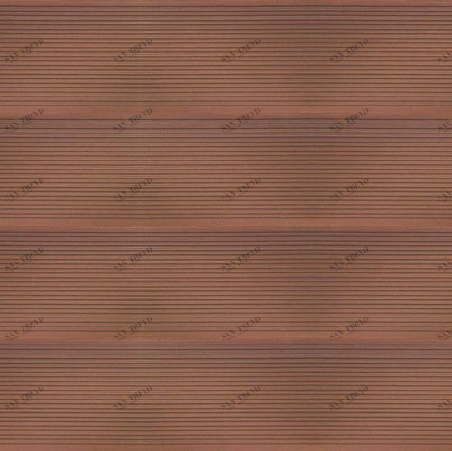 Террасная доска TerraPol Полнотелая 843 Вельвет Абрикос (Рельефная) 4000х130 мм 1001210043