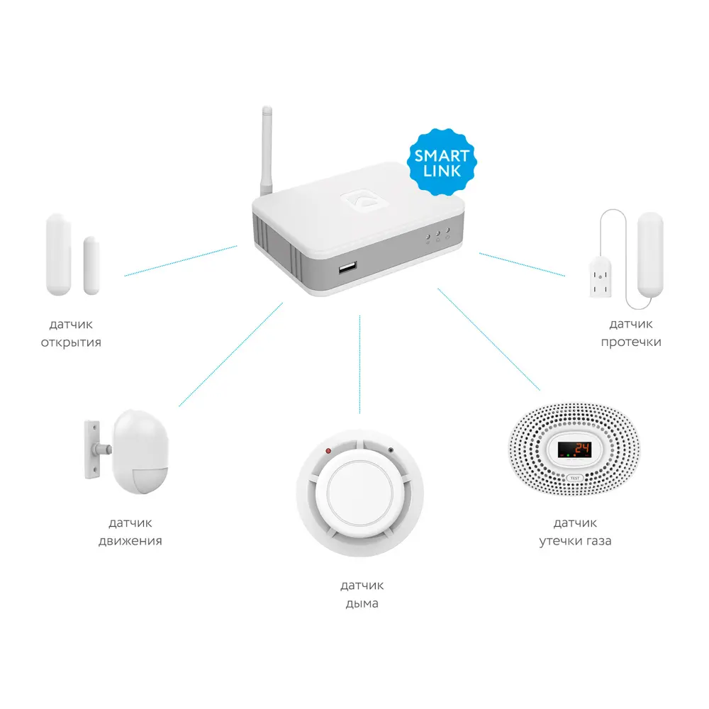 Центр управления Rubetek evo, 10 Вт, цвет бело-серый STLM-2105789 - Вид №5