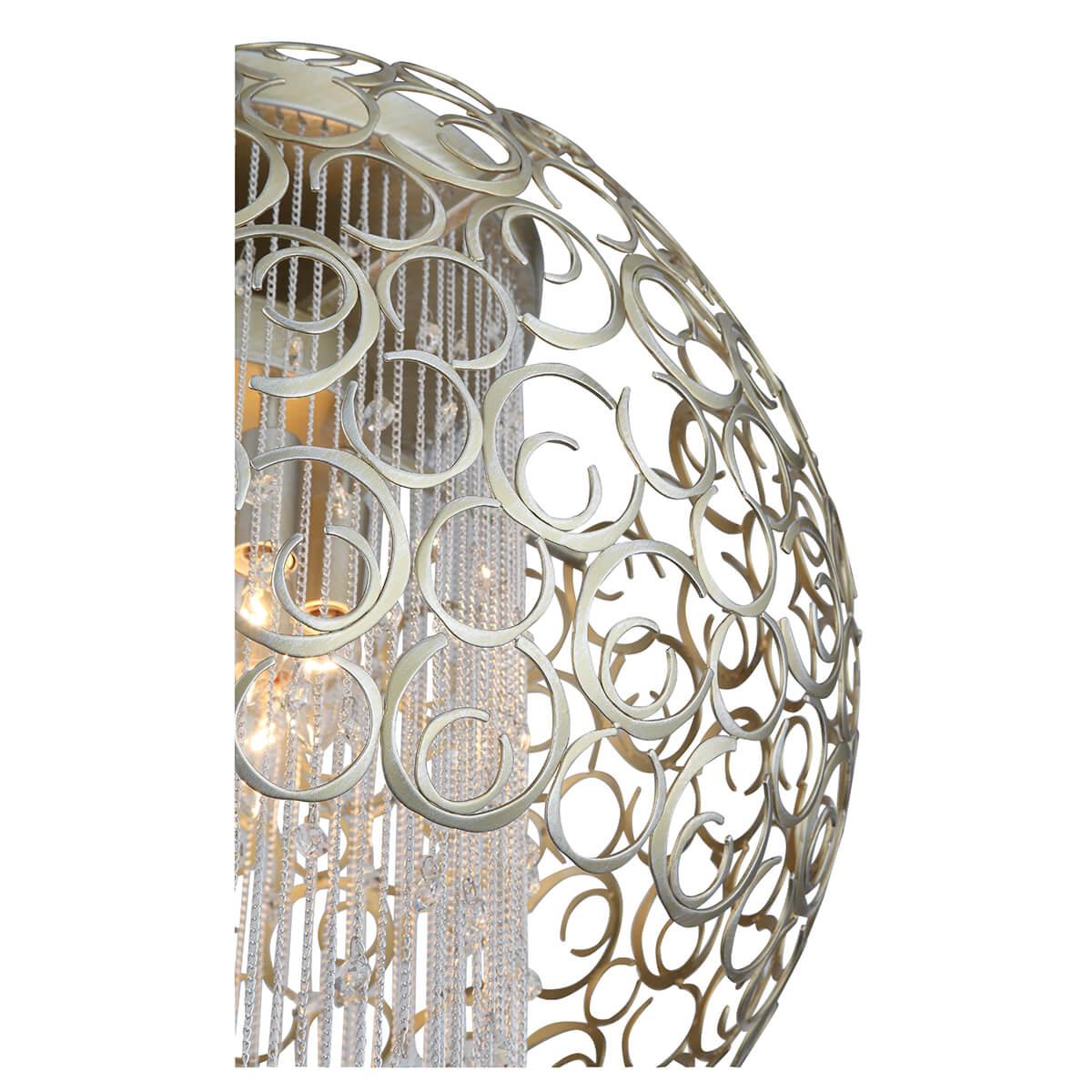 Люстра хрустальная потолочная шампань ST Luce Dolcima SL1101.202.06 ST LUCE ДИЗАЙНЕРСКИЕ, DOLCIMA 00-3833808 Бежевый;прозрачный  - Вид №3