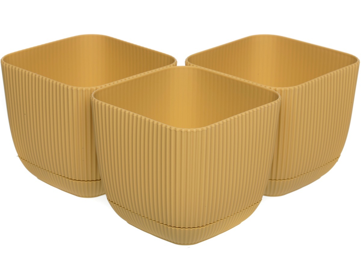 Горшок для цветов Maio 0.67L Yellow NAVAKO 16071 - Вид №3