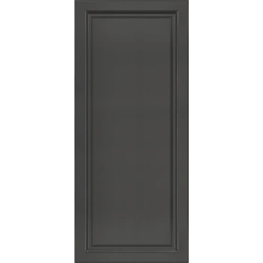 Фасад для кухонного шкафа Мегион 59.7x137.3 см Delinia ID МДФ цвет тёмно-серый STLM-2144340 - Вид №1