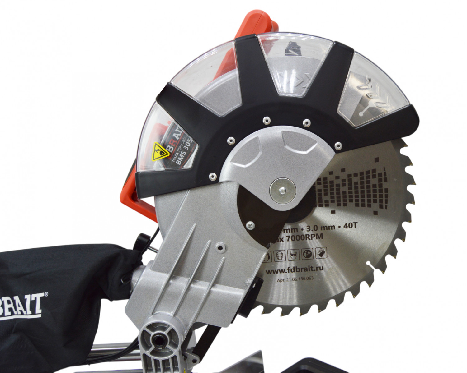 Торцовочная пила  BRAIT BMS 305LT 9230619 STDN-0032455 - Вид №10