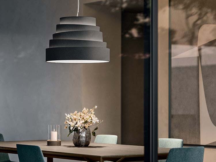 Ткань подвесной светильник Quadrifoglio Group Design Lighting ARCH-00101380