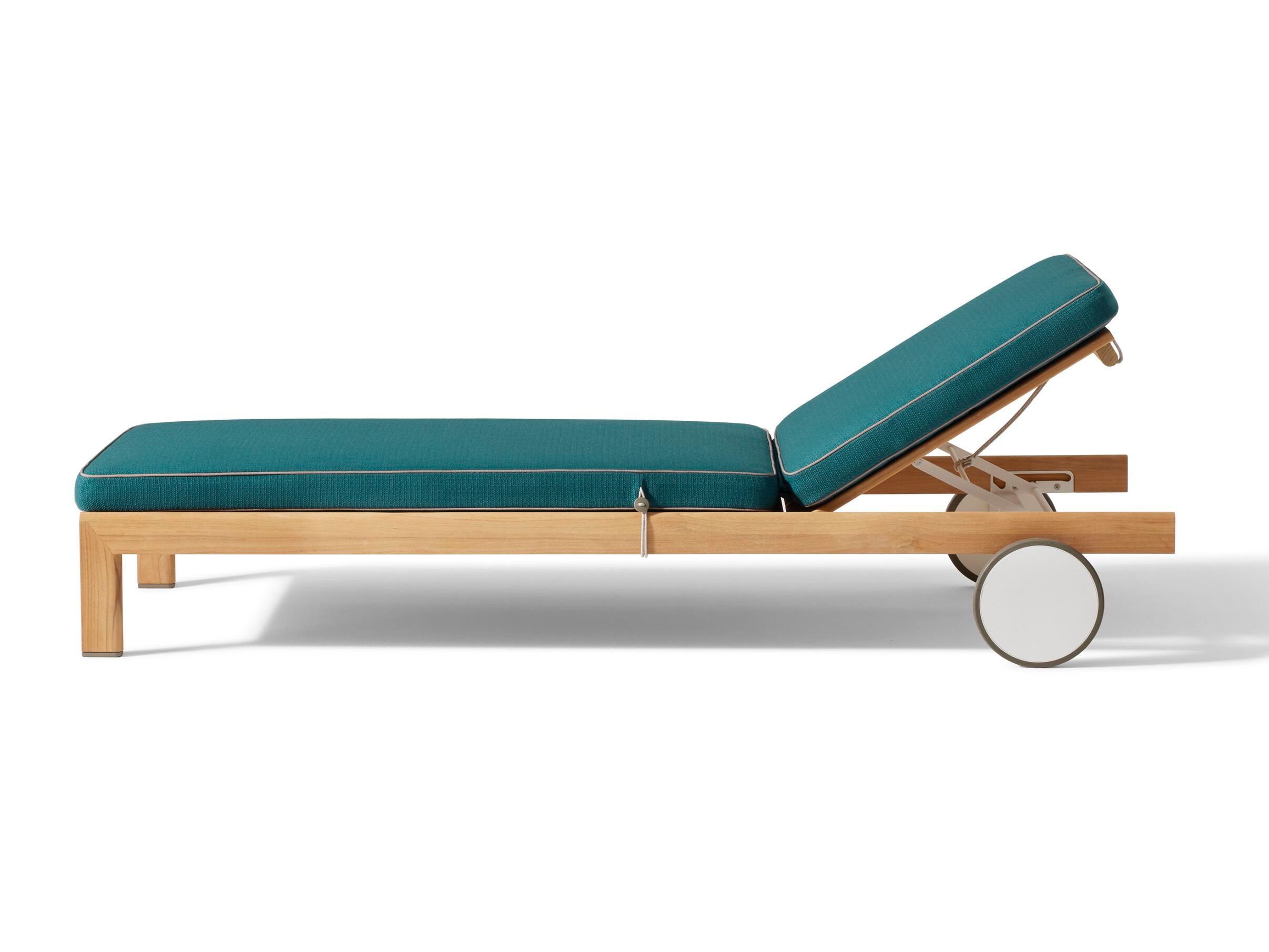 Тканевая откидная Садовая кровать с колесами CASSINA LIE OUT ARCH-00028746 - Вид №1