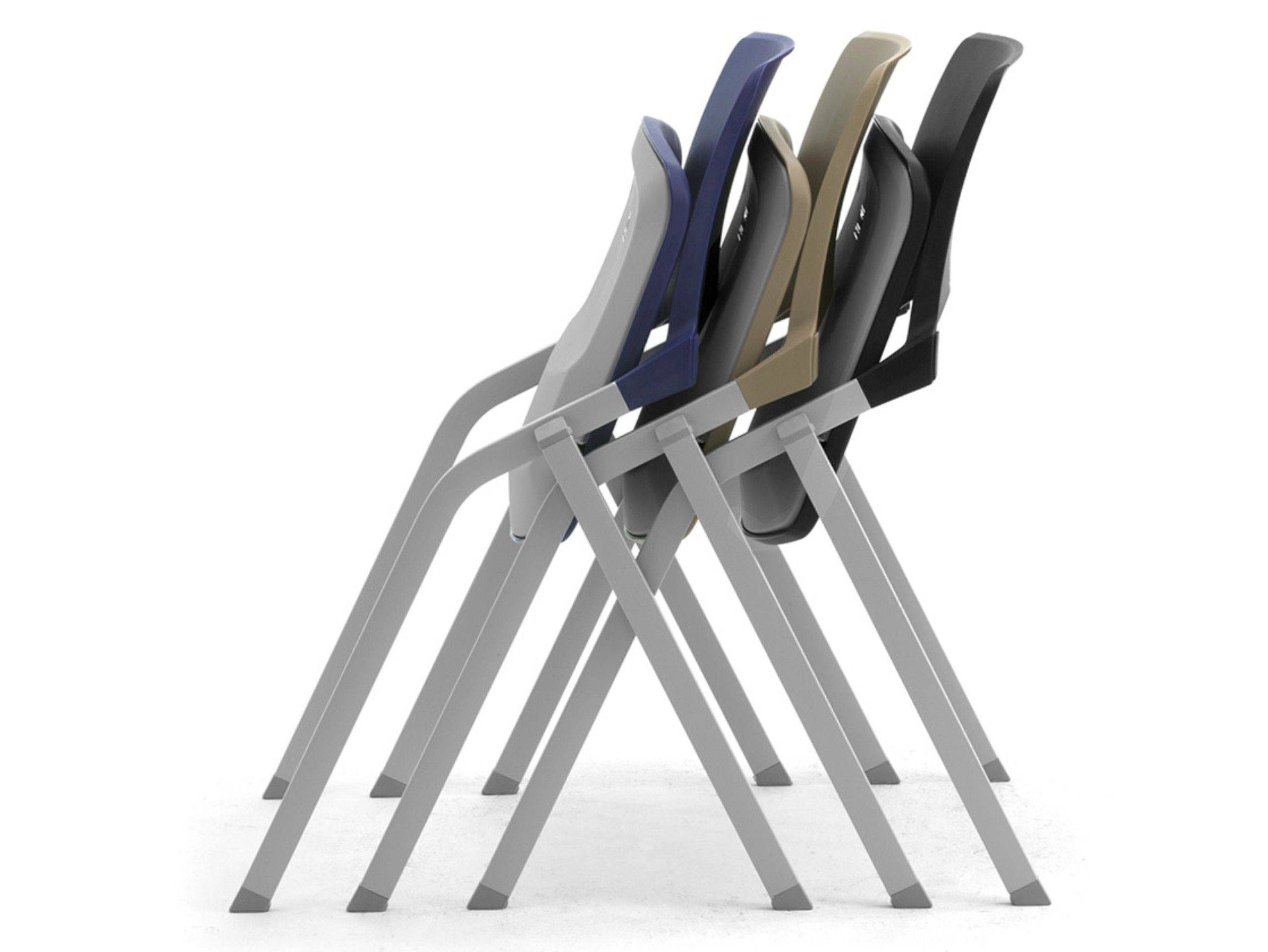 Складной стул из стали и полипропилена Leyform Key Ok ARCH-00034361 - Вид №1