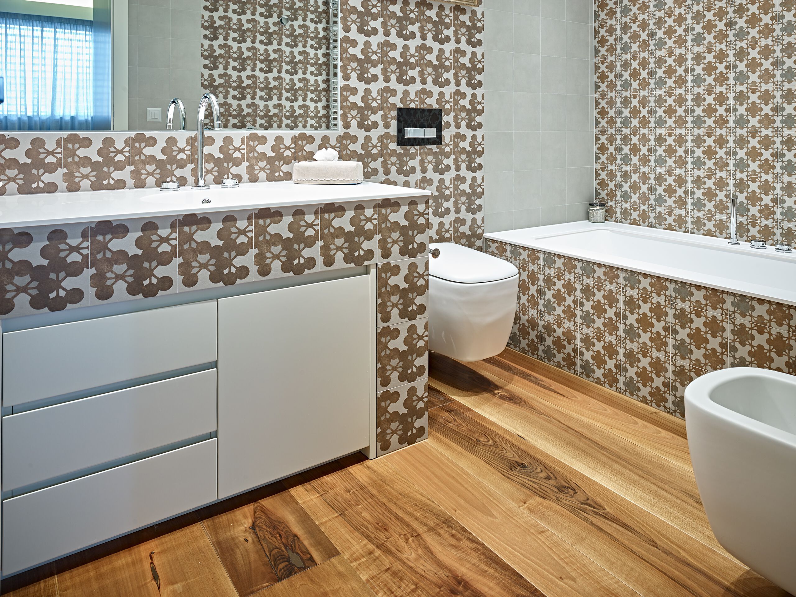 Биосовместимый трехслойный деревянный пол Fiemme Tremila Fior di Fiemme ARCH-00092675 - Вид №3