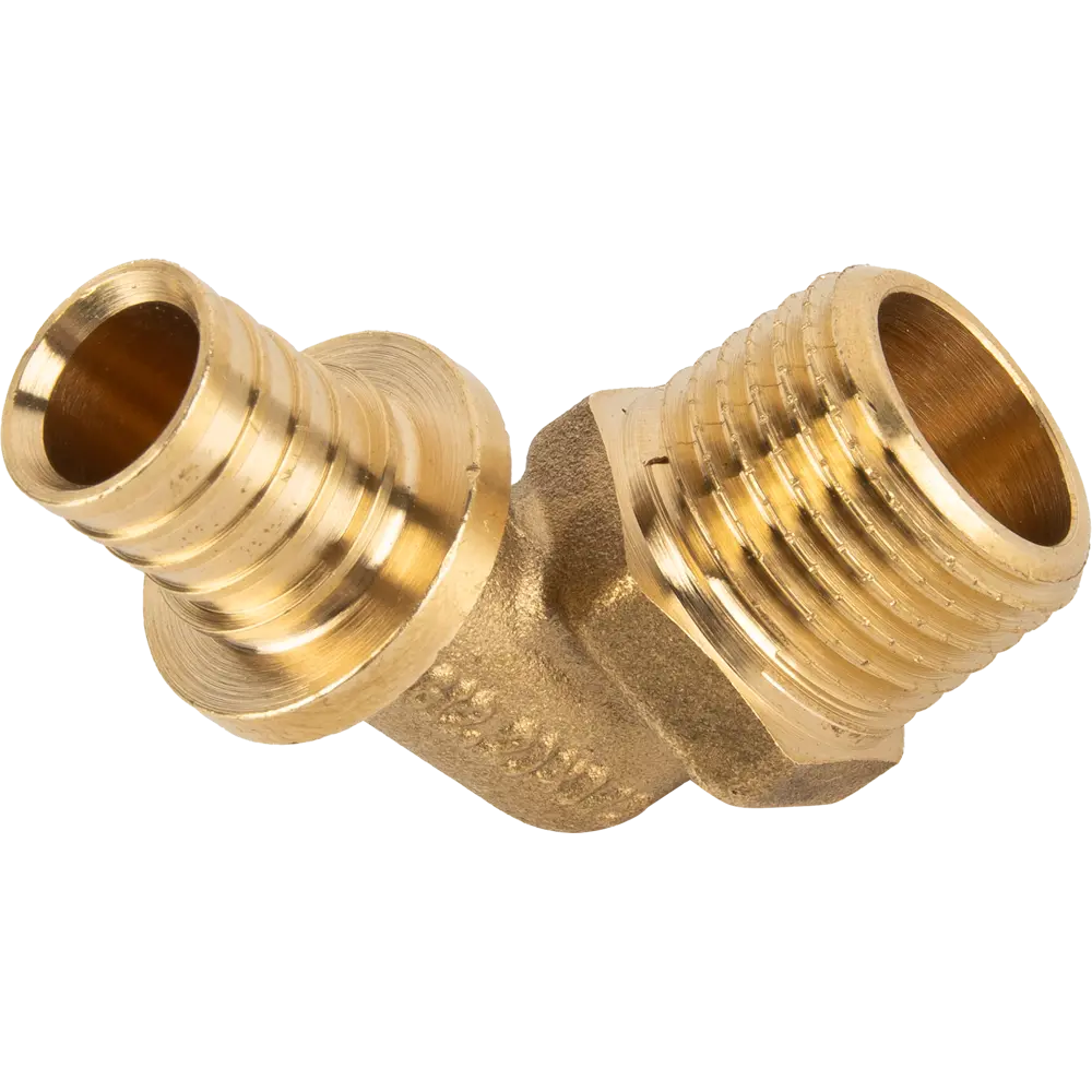 Угловой фитинг РОСТЕРМ 1/2"×16 мм для систем водоснабжения и отопления 84341396 STLM-0048672