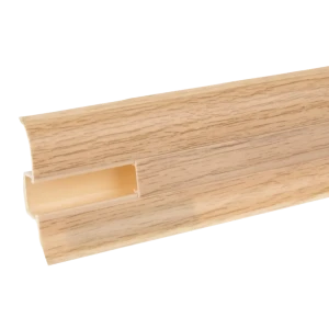 Плинтус напольный ПВХ цвет дуб мадура 220x23x58 мм 89348889 STLM-2141889