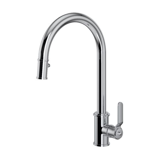 4544HS Однорычажный смеситель Armstrong с функцией ополаскивания при ополаскивании и гладкой ручкой Traditional Perrinandrowe