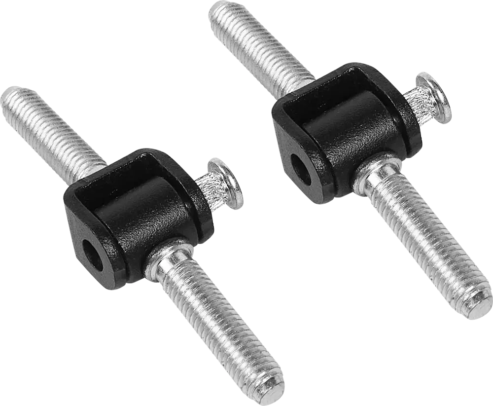 85023842 Петля ввертная ПВВ-1, ø8x1.25 мм сталь цвет черный STLM-0057765