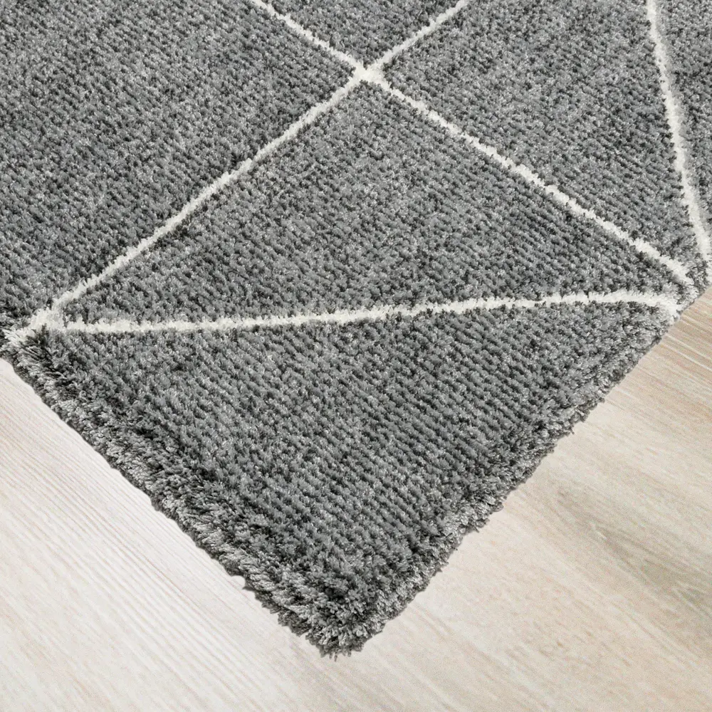 Ковер полиэстер Play 63252/790 80x150 см цвет темно-серый 82386541 STLM-2165614 BALTA RUGS  - Вид №1